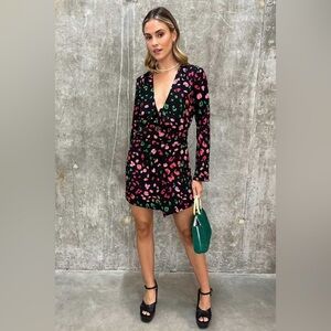 Never Fully Dressed Animal Verity Wrap Top & mini Jaspre Skirt, BNWT, size 8/S